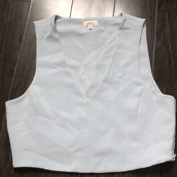 Aritzia Wilfred Crop top - Picture 1 of 3